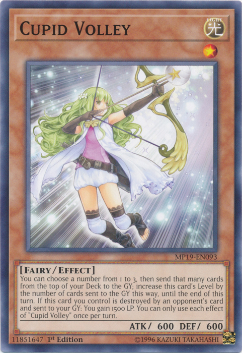 Cupid Volley [MP19-EN093] Common | North Game Den