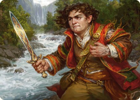 Frodo Baggins Art Card (16/81) [The Lord of the Rings: Tales of Middle-earth Art Series] | North Game Den