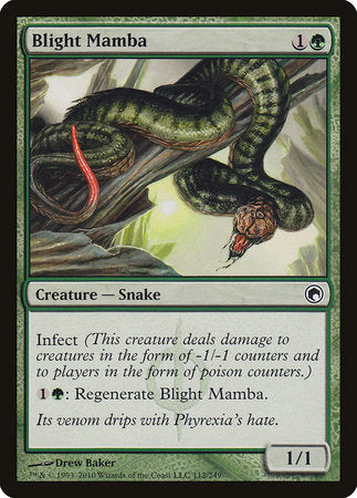 Blight Mamba [Scars of Mirrodin] | North Game Den