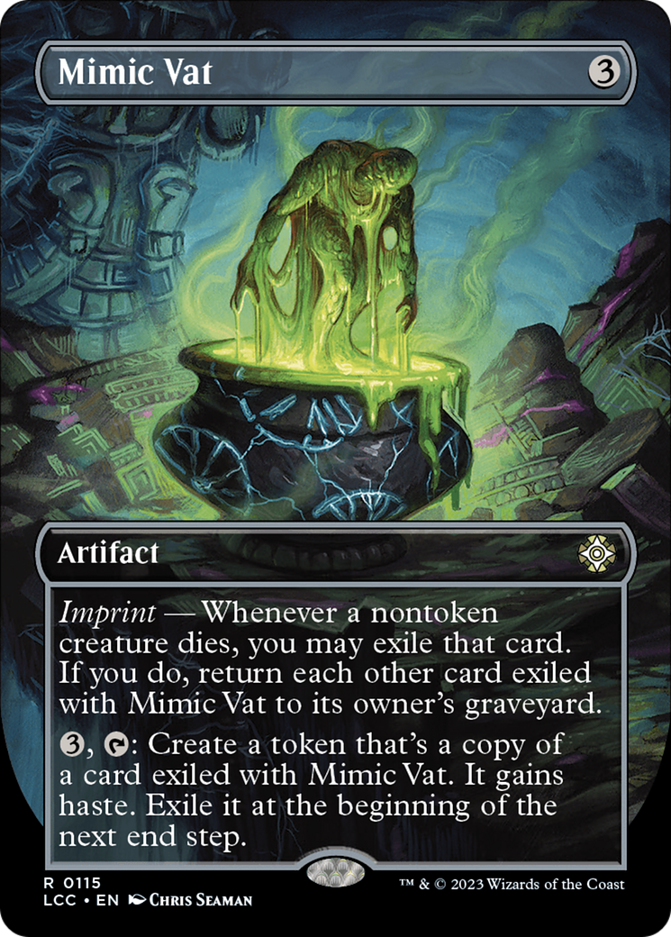 Mimic Vat (Borderless) [The Lost Caverns of Ixalan Commander] | North Game Den