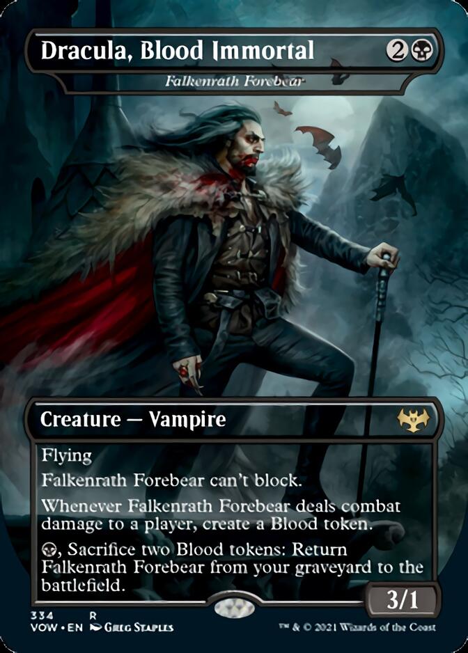 Falkenrath Forebear - Dracula, Blood Immortal [Innistrad: Crimson Vow] | North Game Den
