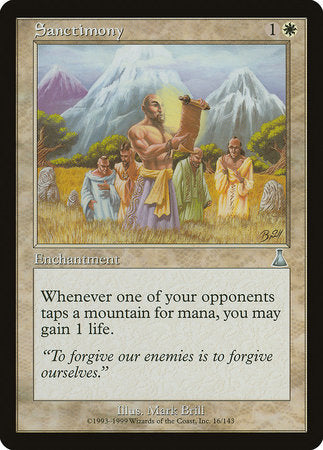 Sanctimony [Urza's Destiny] | North Game Den
