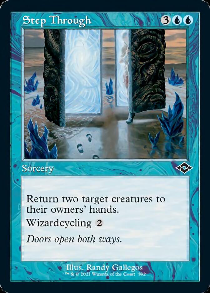 Step Through (Retro Foil Etched) [Modern Horizons 2] | North Game Den