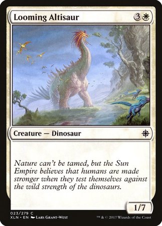 Looming Altisaur [Ixalan] | North Game Den