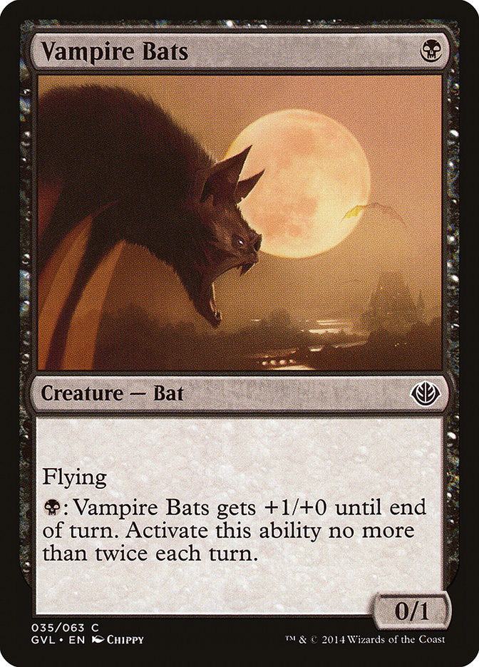 Vampire Bats (Garruk vs. Liliana) [Duel Decks Anthology] | North Game Den