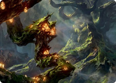 Forest Art Card [Strixhaven: School of Mages Art Series] | North Game Den
