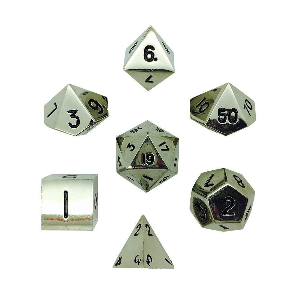 Norse Foundry Dice: Chainmail Silver | North Game Den