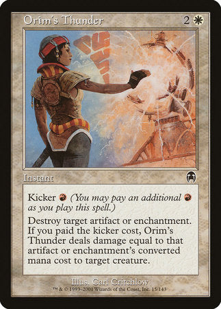 Orim's Thunder [Apocalypse] | North Game Den