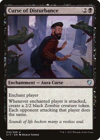 Curse of Disturbance [Commander 2017] | North Game Den