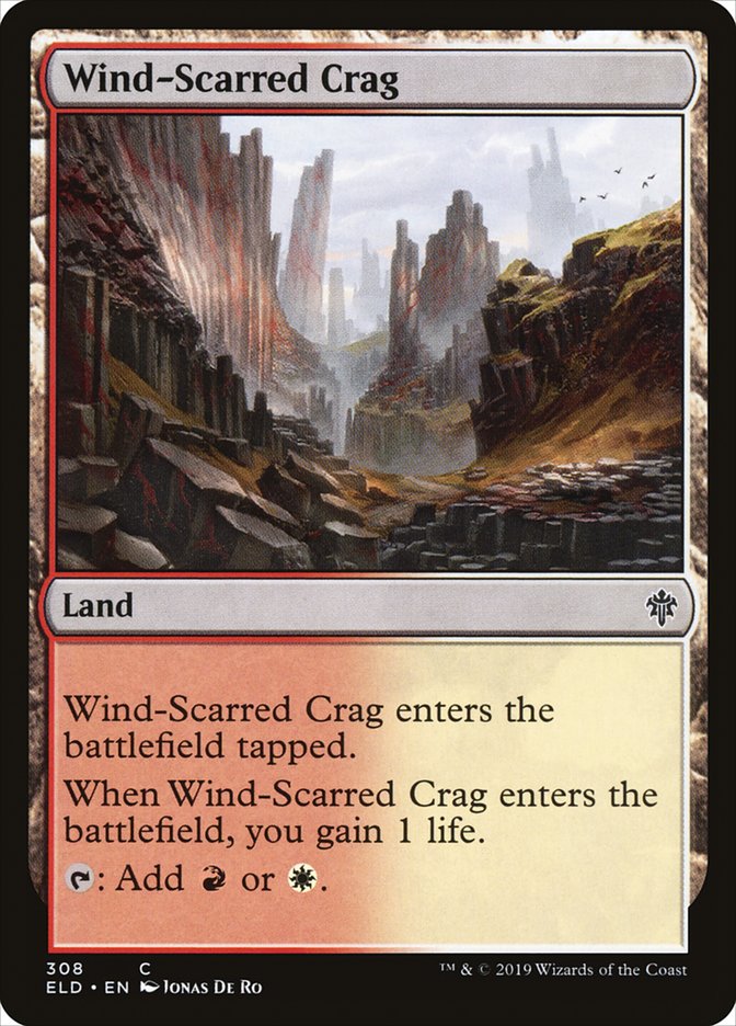 Wind-Scarred Crag [Throne of Eldraine] | North Game Den