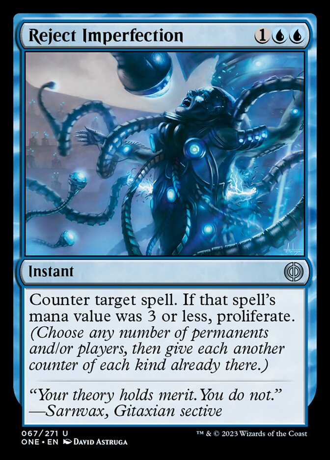 Reject Imperfection [Phyrexia: All Will Be One] | North Game Den