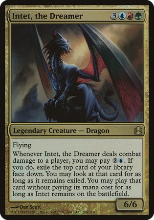 Intet, the Dreamer (Oversized) [Commander 2011 Oversized] | North Game Den