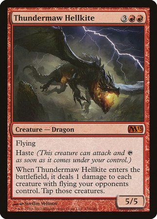 Thundermaw Hellkite [Magic 2013] | North Game Den