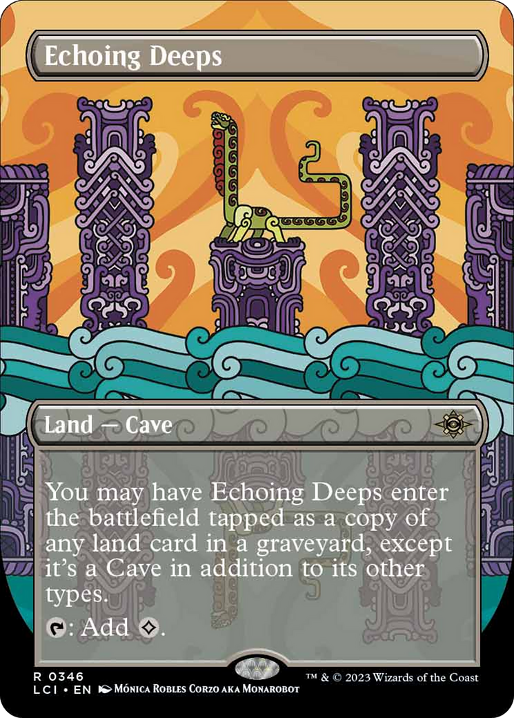 Echoing Deeps (Borderless) [The Lost Caverns of Ixalan] | North Game Den