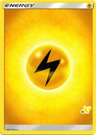 Lightning Energy (Pikachu Stamp #12) [Battle Academy 2020] | North Game Den