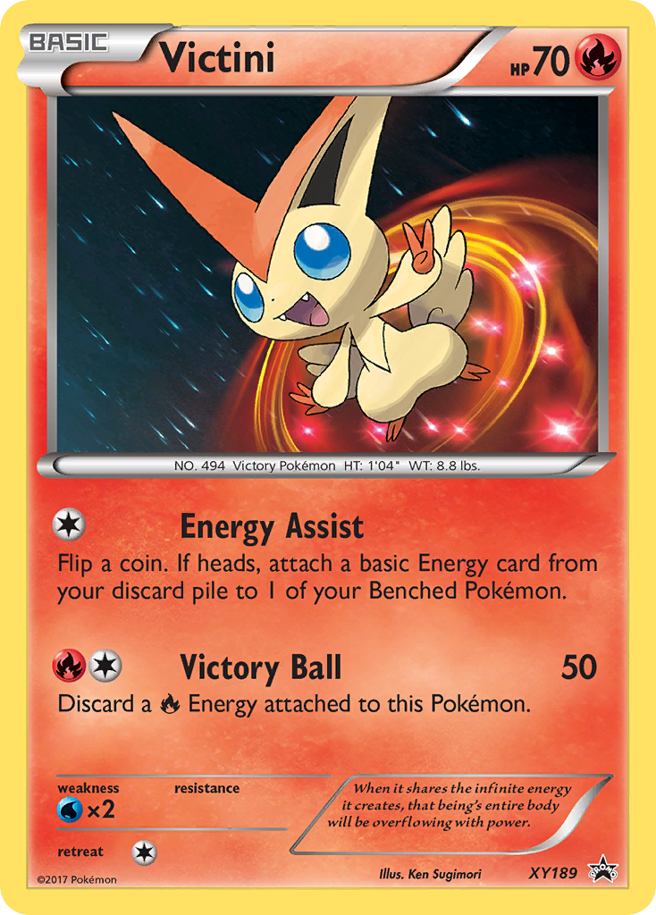 Victini (XY189) [XY: Black Star Promos] | North Game Den