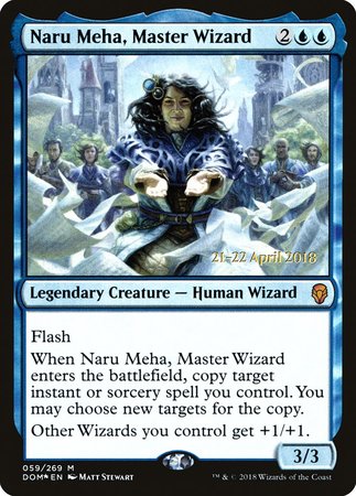 Naru Meha, Master Wizard [Dominaria Promos] | North Game Den