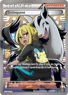 Delinquent (98b/122) (Full Art) (Alternate Art Promo) [XY: BREAKpoint] | North Game Den