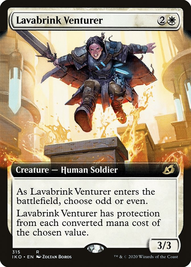 Lavabrink Venturer (Extended Art) [Ikoria: Lair of Behemoths] | North Game Den