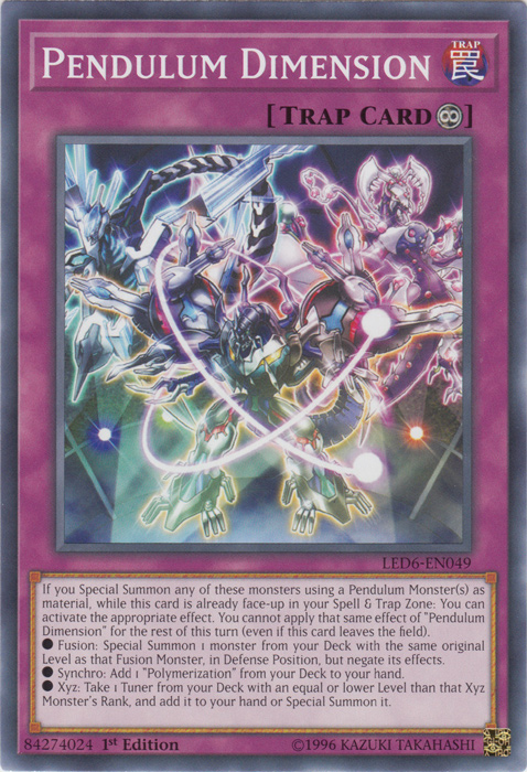 Pendulum Dimension [LED6-EN049] Common | North Game Den