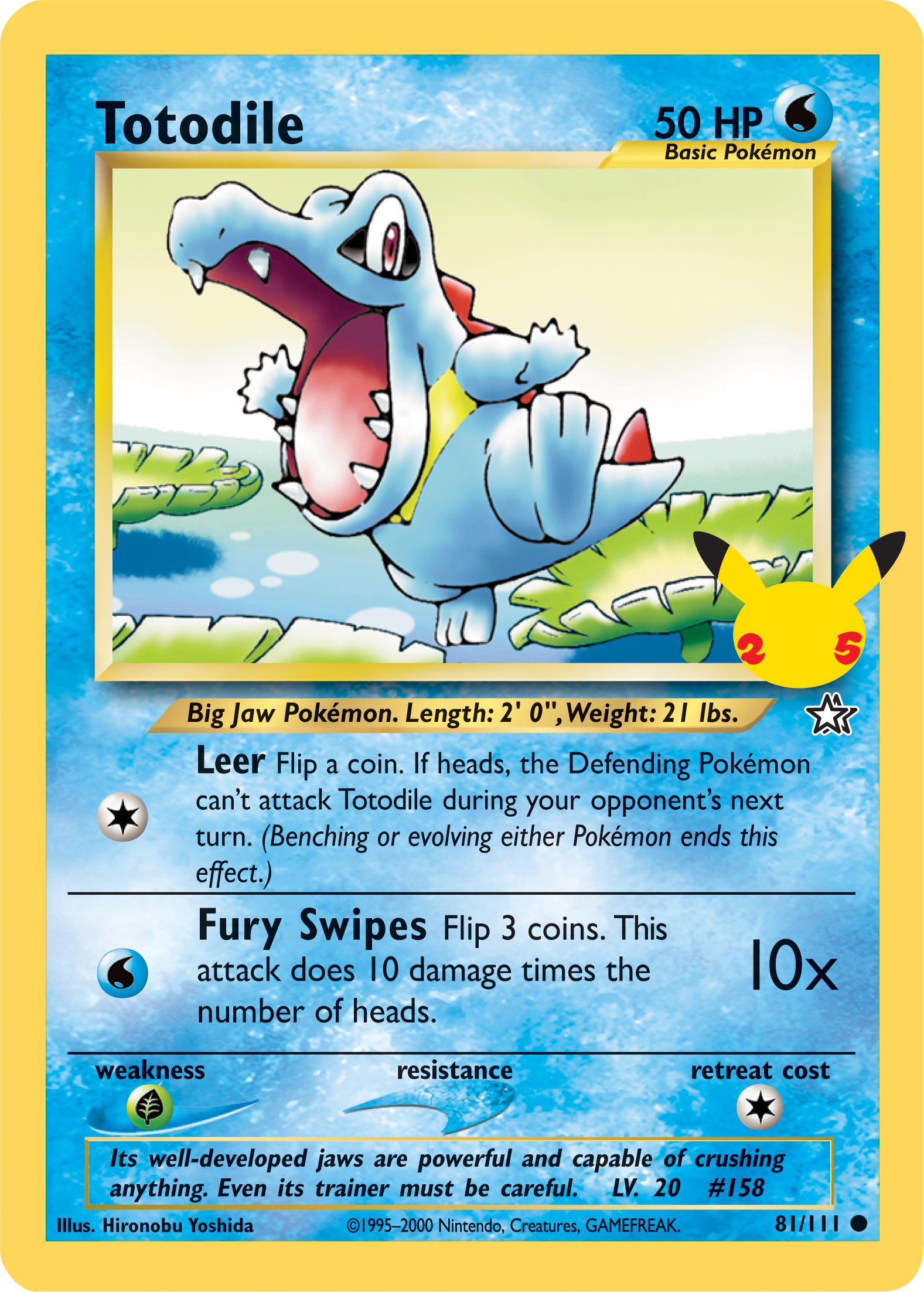 Totodile (81/111) [First Partner Pack] | North Game Den