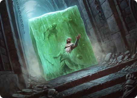 Gelatinous Cube Art Card [Dungeons & Dragons: Adventures in the Forgotten Realms Art Series] | North Game Den