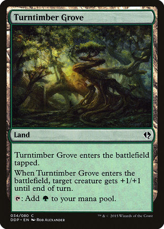 Turntimber Grove [Duel Decks: Zendikar vs. Eldrazi] | North Game Den