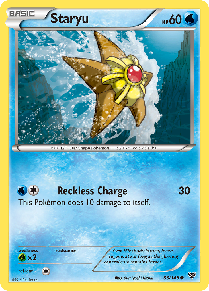 Staryu (33/146) [XY: Base Set] | North Game Den