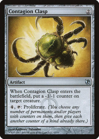 Contagion Clasp [Duel Decks: Elspeth vs. Tezzeret] | North Game Den
