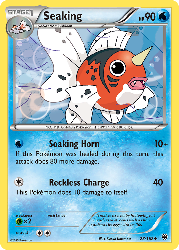 Seaking (28/162) [XY: BREAKthrough] | North Game Den