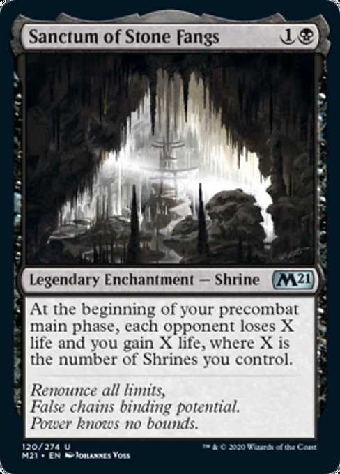 Sanctum of Stone Fangs [Core Set 2021] | North Game Den