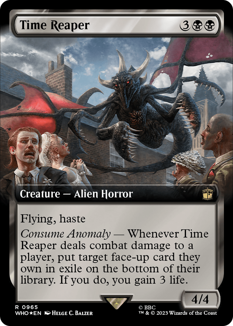 Time Reaper (Extended Art) (Surge Foil) [Doctor Who] | North Game Den