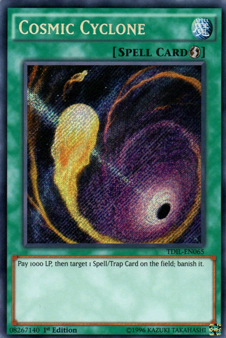 Cosmic Cyclone [TDIL-EN065] Secret Rare | North Game Den