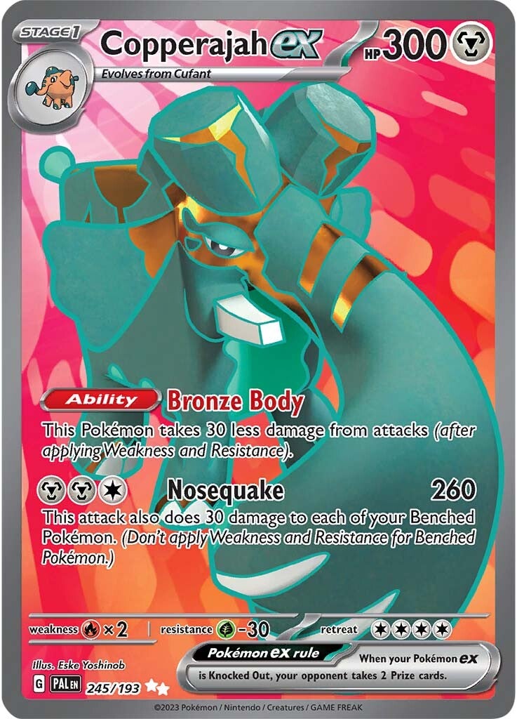 Copperajah ex (245/193) [Scarlet & Violet: Paldea Evolved] | North Game Den