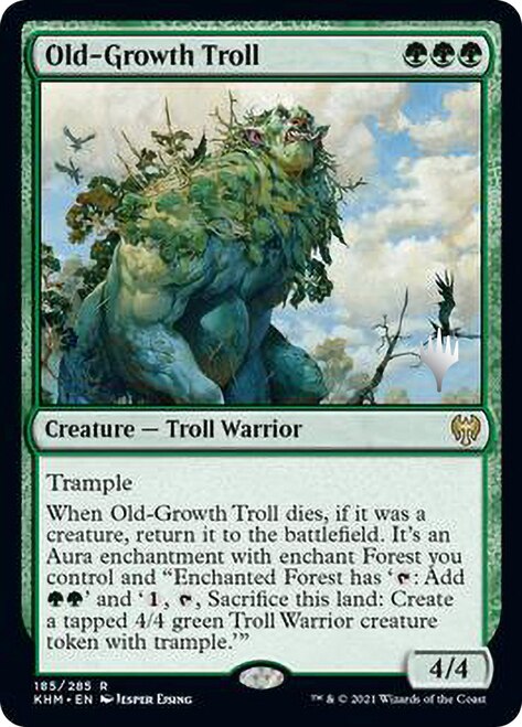 Old-Growth Troll [Kaldheim Promo Pack] | North Game Den