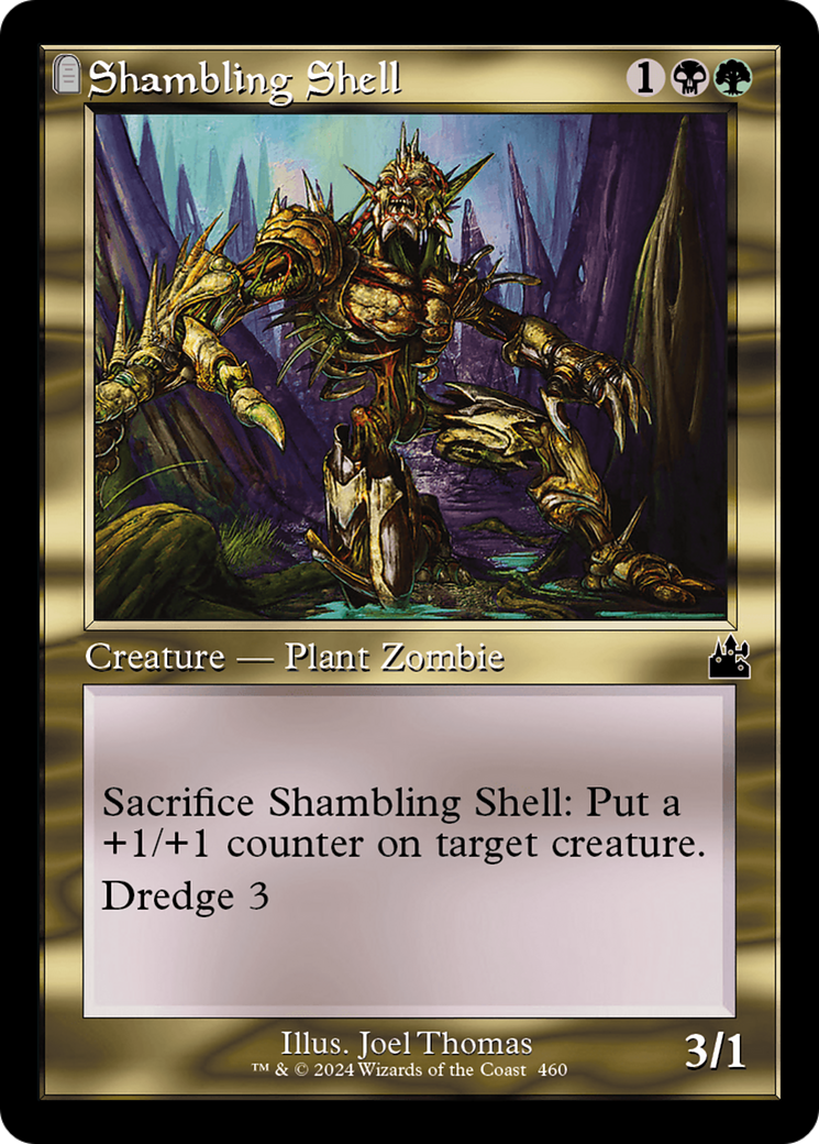 Shambling Shell (Retro Frame) [Ravnica Remastered] | North Game Den