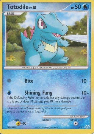 Totodile (8/12) [Diamond & Pearl: Trainer Kit - Manaphy] | North Game Den