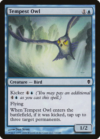 Tempest Owl [Zendikar] | North Game Den