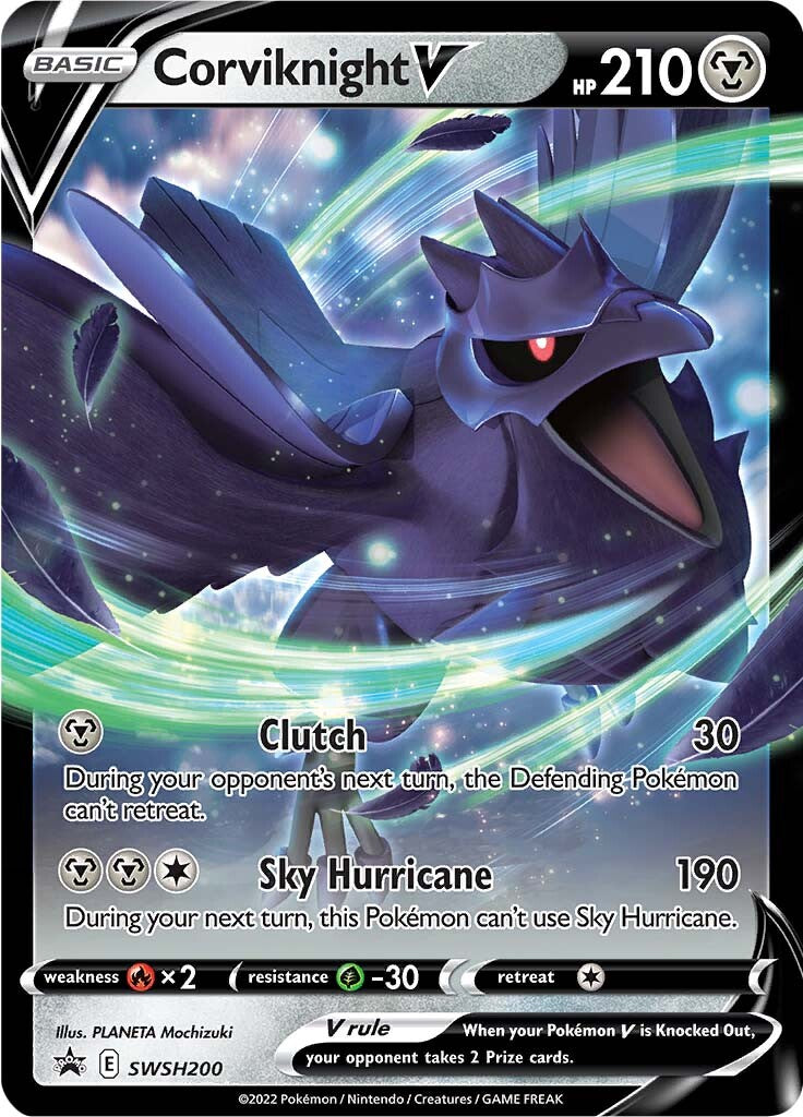 Corviknight V (SWSH200) [Sword & Shield: Black Star Promos] | North Game Den