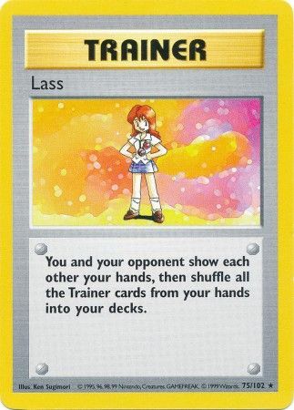 Lass (75/102) [Base Set Shadowless Unlimited] | North Game Den