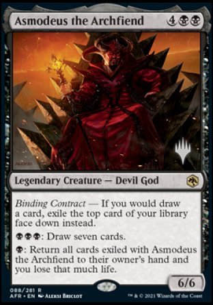 Asmodeus the Archfiend (Promo Pack) [Dungeons & Dragons: Adventures in the Forgotten Realms Promos] | North Game Den