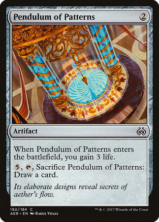 Pendulum of Patterns [Aether Revolt] | North Game Den