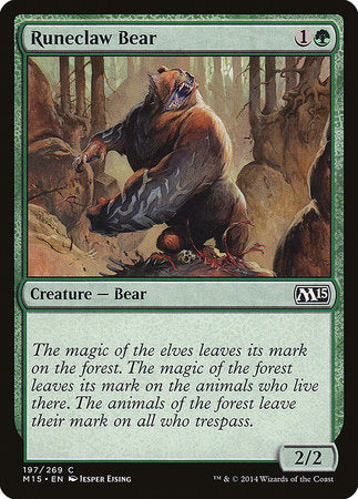 Runeclaw Bear [Magic 2015] | North Game Den