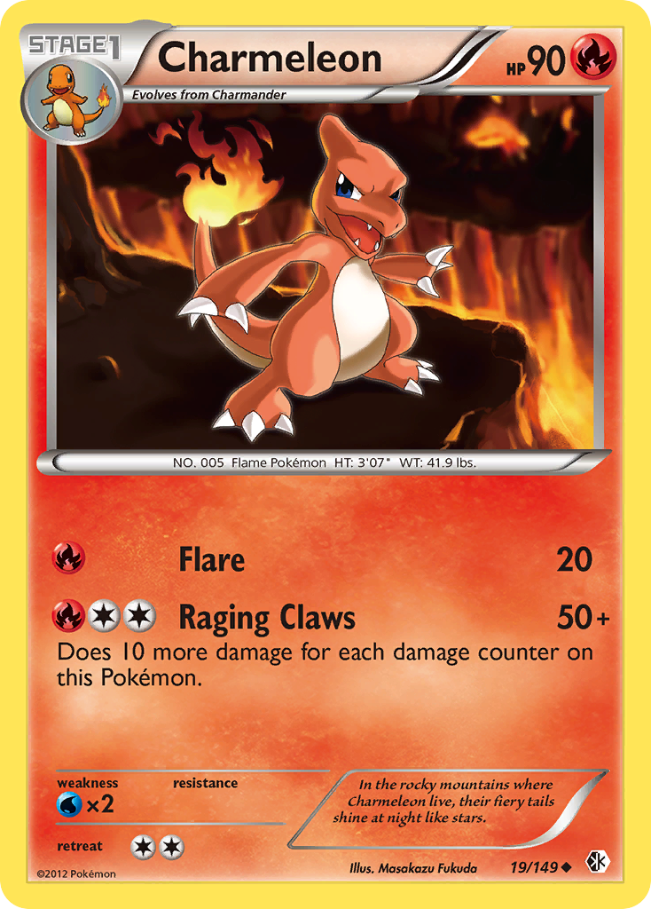 Charmeleon (19/149) [Black & White: Boundaries Crossed] | North Game Den