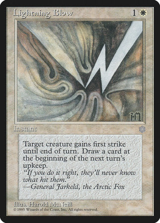 Lightning Blow [Ice Age] | North Game Den