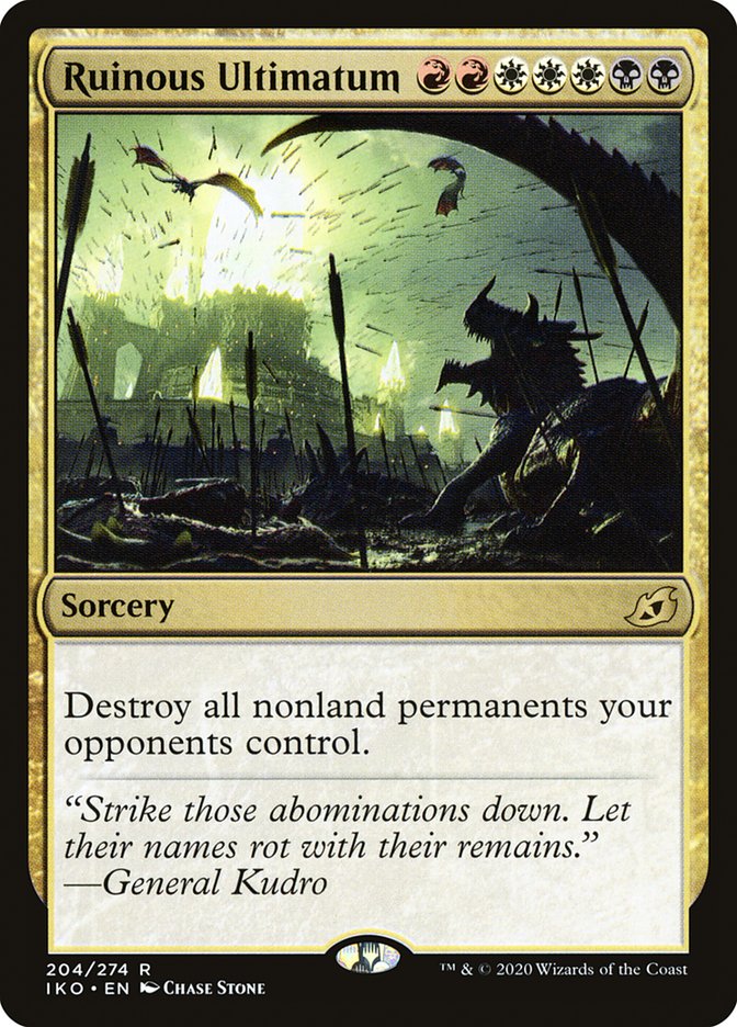 Ruinous Ultimatum [Ikoria: Lair of Behemoths] | North Game Den