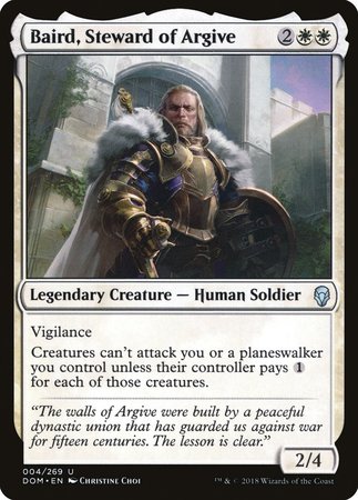 Baird, Steward of Argive [Dominaria] | North Game Den