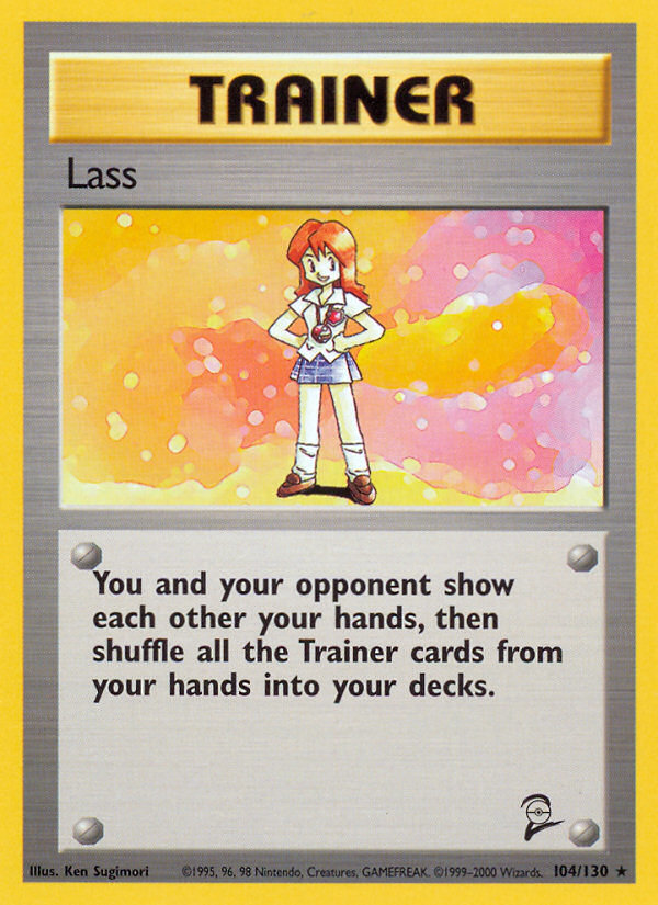 Lass (104/130) [Base Set 2] | North Game Den