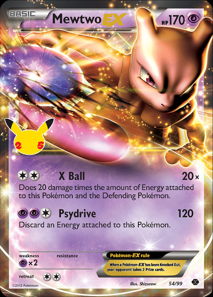 Mewtwo EX (54/99) [Celebrations: 25th Anniversary - Classic Collection] | North Game Den