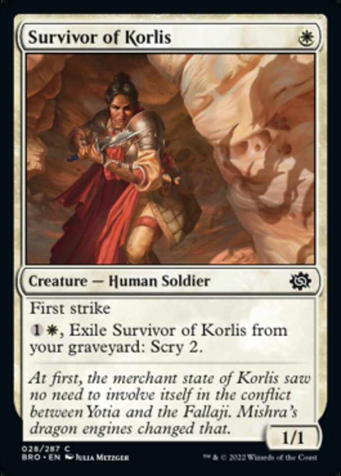 Survivor of Korlis [The Brothers' War] | North Game Den